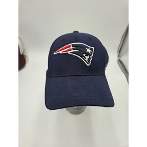 New England Patriots Hat Cap Fitted Mens Large Blue NFL Football Reebok S/M
